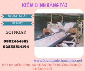 Hình ảnh kiểm định băng tải