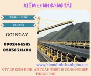 Hình ảnh kiểm định băng tải