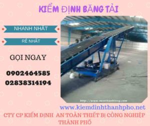 Hình ảnh kiểm định băng tải