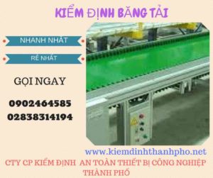 Hình ảnh kiểm định băng tải