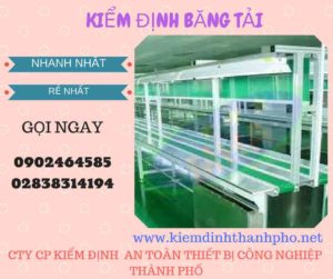 Hình ảnh kiểm định băng tải