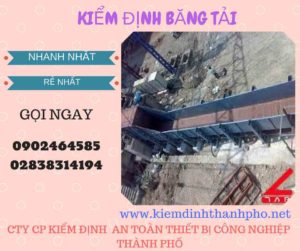 Hình ảnh kiểm định băng tải