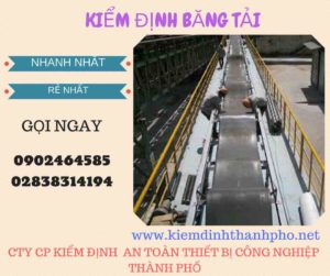 Hình ảnh kiểm định băng tải