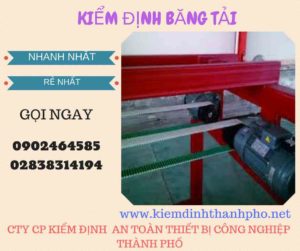 Hình ảnh kiểm định băng tải