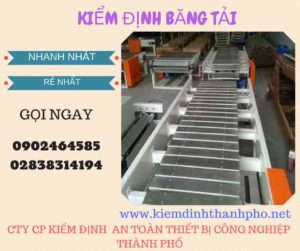 Hình ảnh kiểm định băng tải