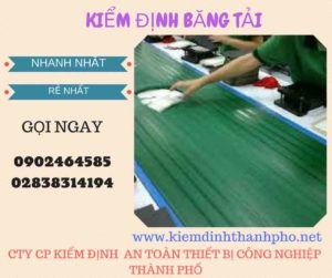 Hình ảnh kiểm định băng tải