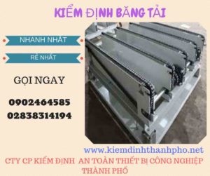 Hình ảnh kiểm định băng tải