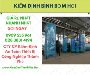 hình ảnh kiểm định bình bơm hơi