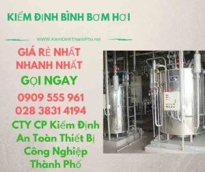 hình ảnh kiểm định bình bơm hơi