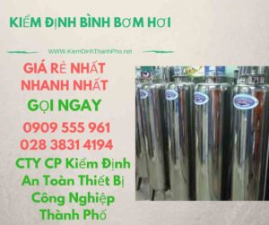 hình ảnh kiểm định bình bơm hơi