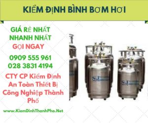 hình ảnh kiểm định bình bơm hơi