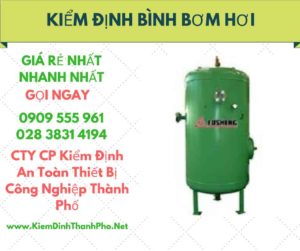 hình ảnh kiểm định bình bơm hơi