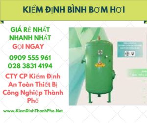 hình ảnh kiểm định bình bơm hơi