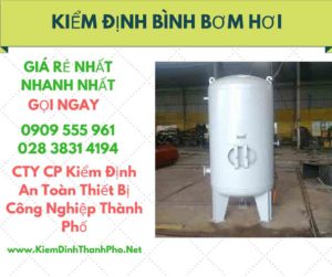 hình ảnh kiểm định bình bơm hơi