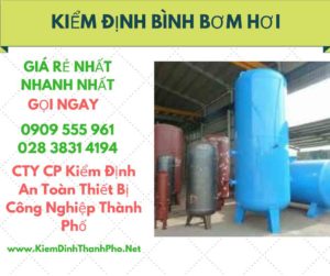 hình ảnh kiểm định bình bơm hơi