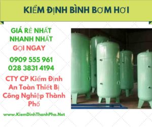 hình ảnh kiểm định bình bơm hơi