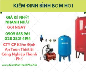 hình ảnh kiểm định bình bơm hơi