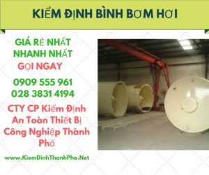 hình ảnh kiểm định bình bơm hơi