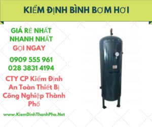 hình ảnh kiểm định bình bơm hơi