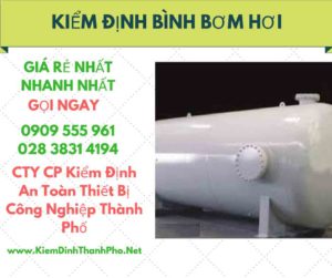 hình ảnh kiểm định bình bơm hơi