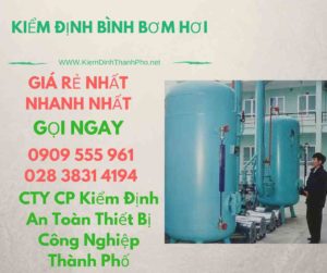 hình ảnh kiểm định bình bơm hơi