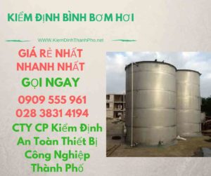 hình ảnh kiểm định bình bơm hơi