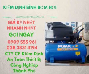 hình ảnh kiểm định bình bơm hơi