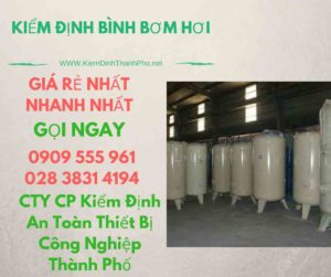 hình ảnh kiểm định bình bơm hơi