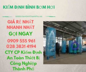 hình ảnh kiểm định bình bơm hơi