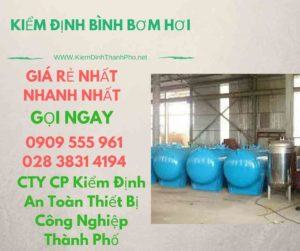 hình ảnh kiểm định bình bơm hơi