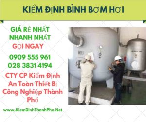 hình ảnh kiểm định bình bơm hơi