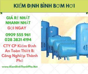 hình ảnh kiểm định bình bơm hơi