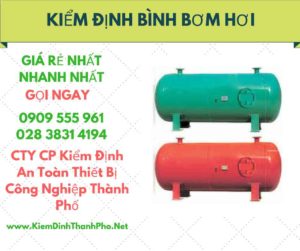 hình ảnh kiểm định bình bơm hơi