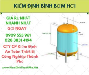 hình ảnh kiểm định bình bơm hơi