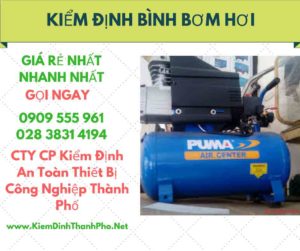 hình ảnh kiểm định bình bơm hơi