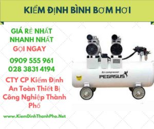 hình ảnh kiểm định bình bơm hơi