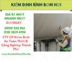 hình ảnh kiểm định bình bơm hơi