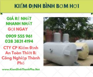 hình ảnh kiểm định bình bơm hơi