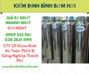 hình ảnh kiểm định bình bơm hơi