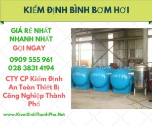 hình ảnh kiểm định bình bơm hơi