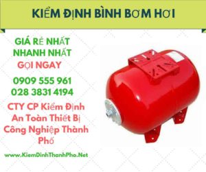 hình ảnh kiểm định bình bơm hơi