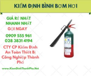 hình ảnh kiểm định bình bơm hơi