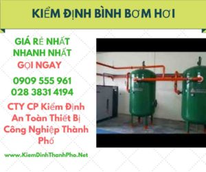 hình ảnh kiểm định bình bơm hơi