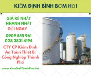 hình ảnh kiểm định bình bơm hơi