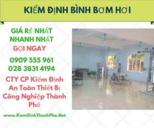 hình ảnh kiểm định bình bơm hơi