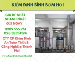 hình ảnh kiểm định bình bơm hơi