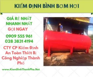 hình ảnh kiểm định bình bơm hơi