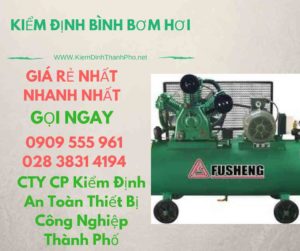 hình ảnh kiểm định bình bơm hơi