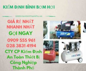 hình ảnh kiểm định bình bơm hơi