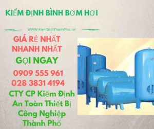 hình ảnh kiểm định bình bơm hơi